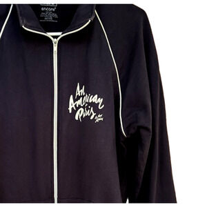 An American In Paris Broadway Musical Sweatshirt Jacket Full Zip Theatre Medium